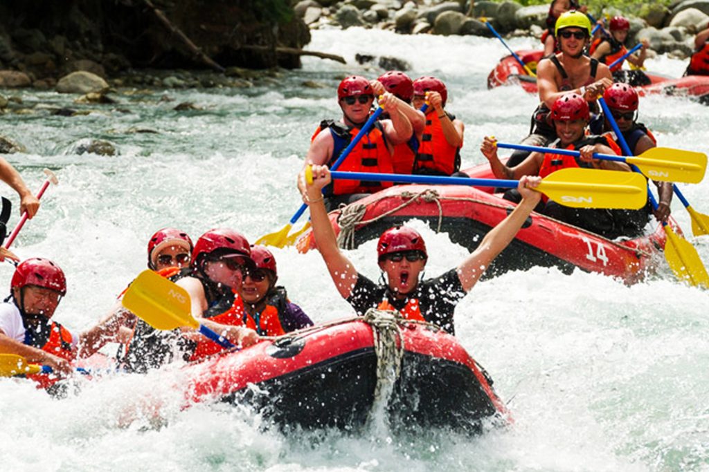 white water rafting