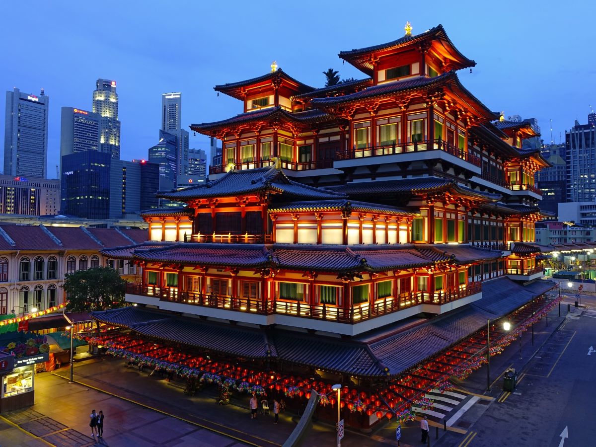 Buddha Tooth Relic Temple China Town