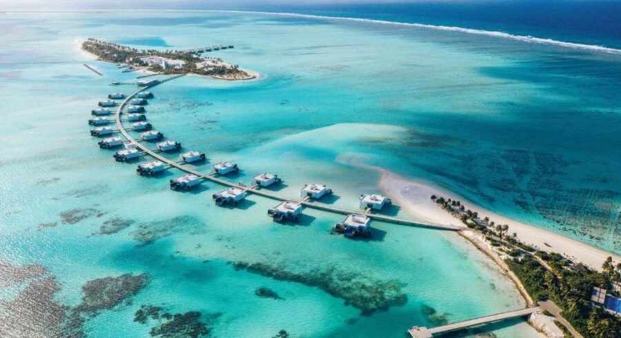 Riu Atoll is located on the island of Maafushi Island