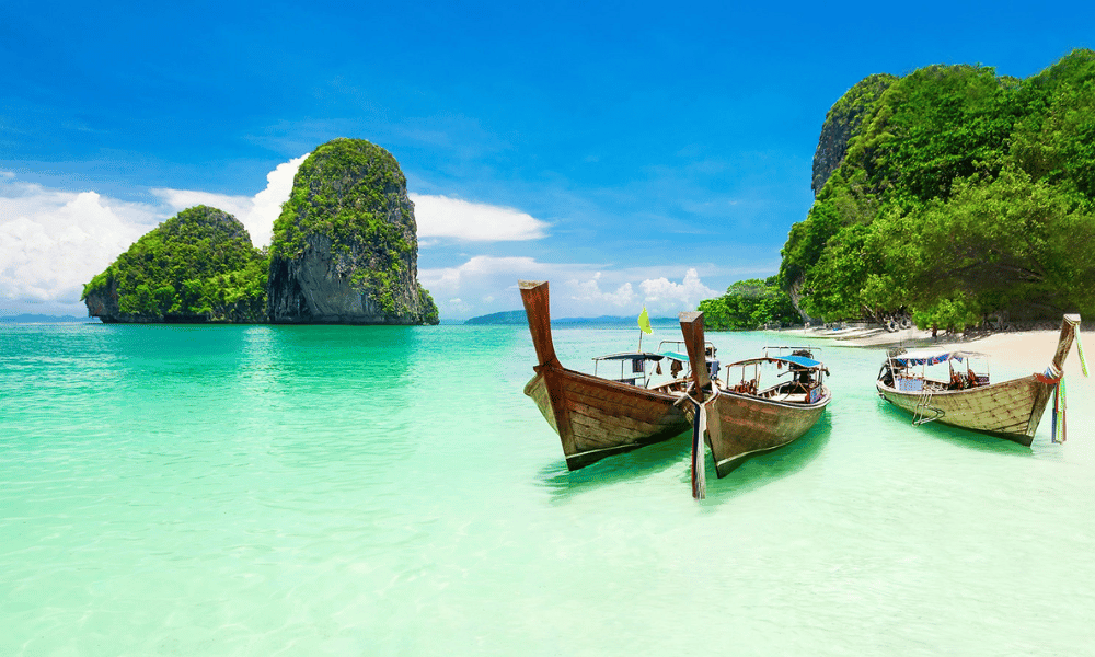 Four Islands on a Boat Tour - Attractions in Krabi