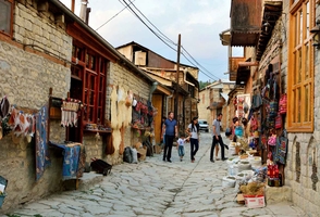 Heart of Azerbaijan: Lahij in Azerbaijan - A cultural haven in the embrace of the Caucasus Mountains.