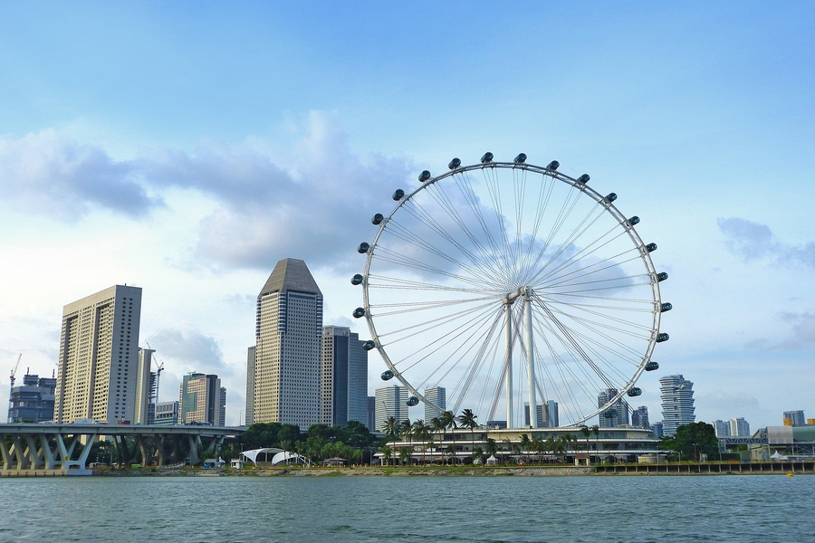 Singapore Flyer, Romantic Honeymoon Places to Visit in Singapore