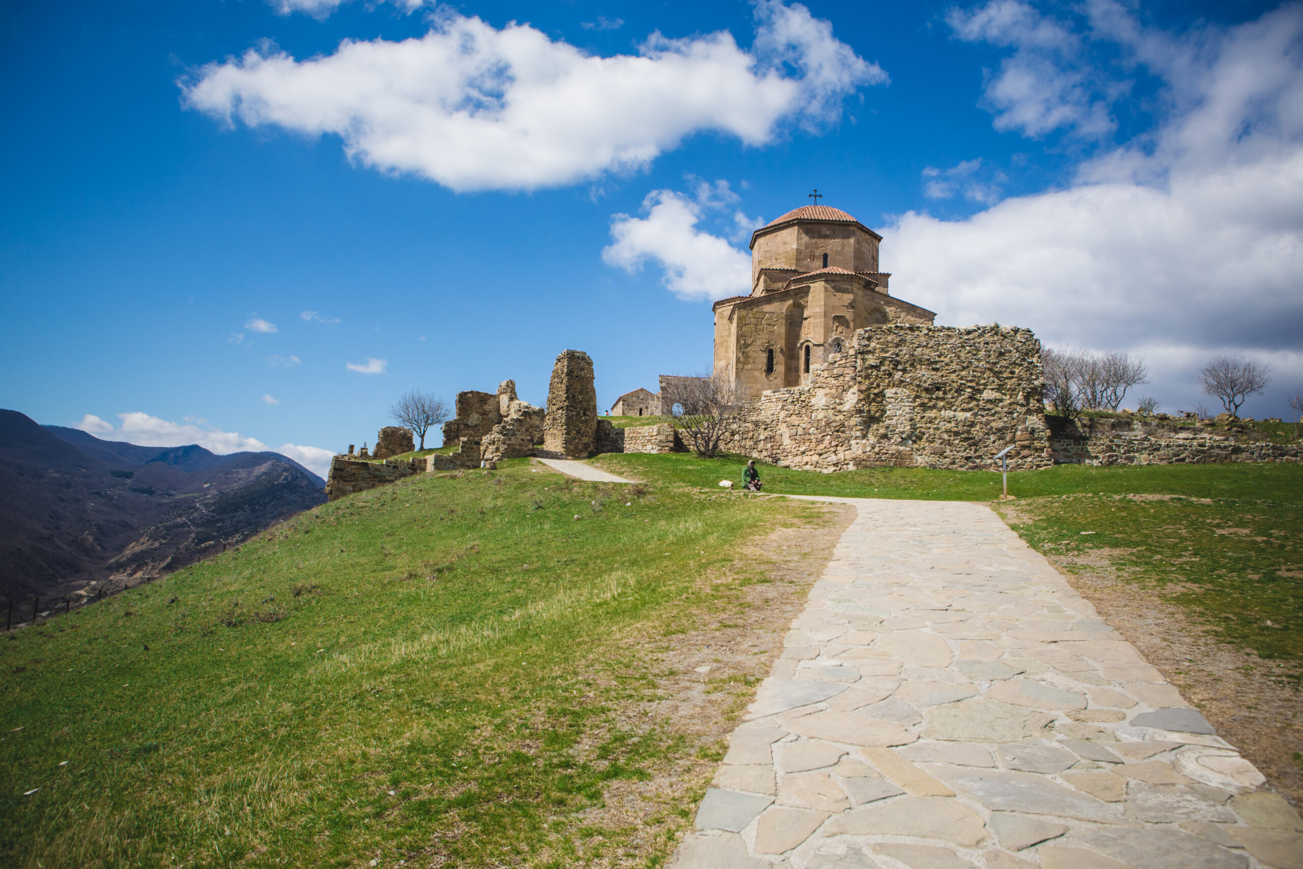 The Great Church of Jvari in Mtskheta, Georgia and azerbaijan tour packages