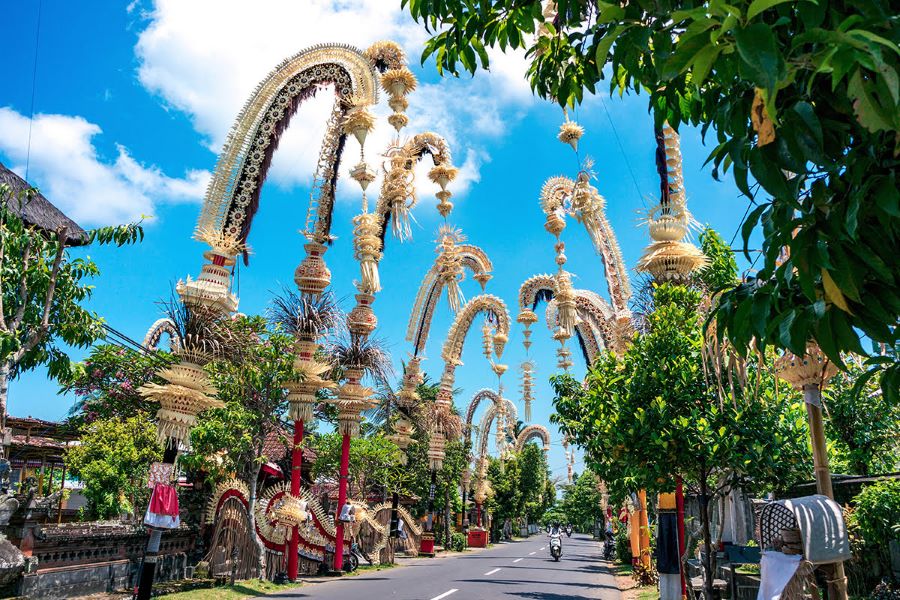 Streets in Bali