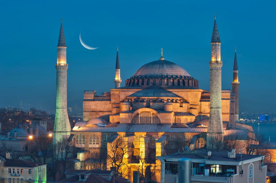 6 days Turkey tour, Hagia Sophia Mosque