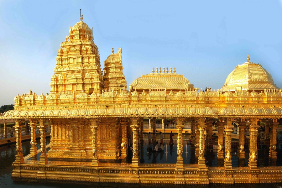Vellore Golden Temple, 5 days South India tour
