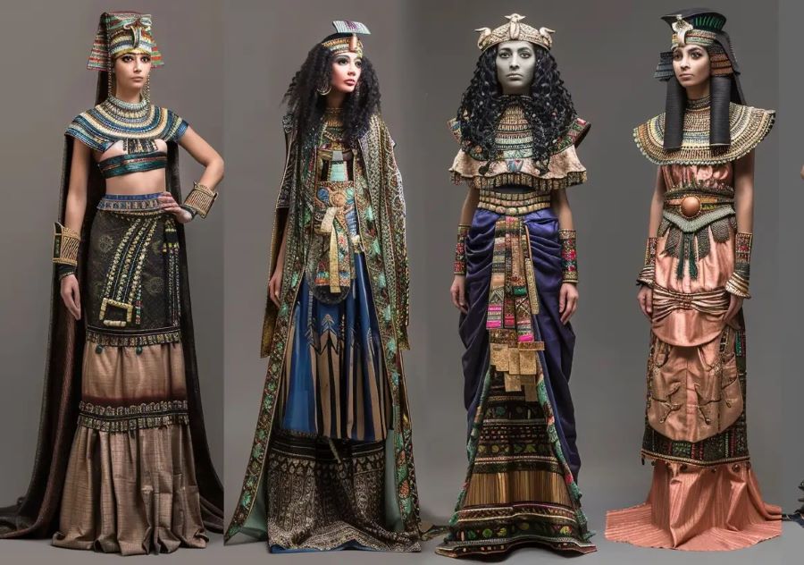 Shop around for traditional Egyptian clothes