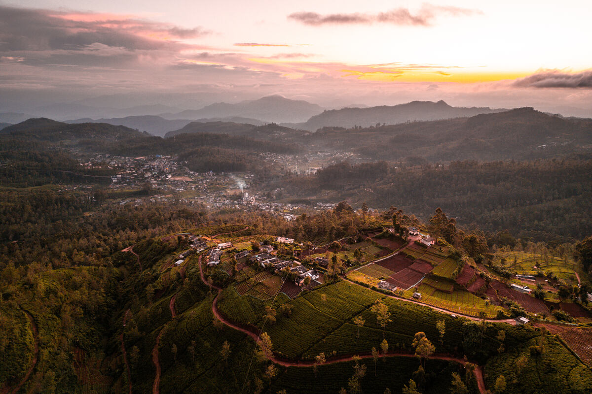 Nuwara Eliya in Sri Lanka